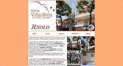 Desktop Screenshot of hotelvilladina.com